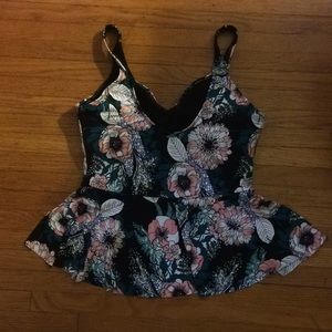 Sea Angel Swim - Peplum Tankini // Floral // Target Sea Angel Swim - Peplum Tankini // Floral // Target